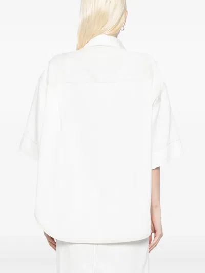 Less Klassisches Jeanshemd In Weiss