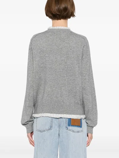 Less Pullover Im Layering-look In Grau