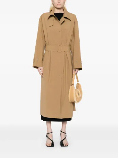 Less Regenmantel In A-form In Braun