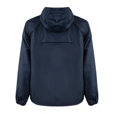 K-way Le Vrai 3.0 Claude Warm Man Jacket Black Size Xxl Polyamide In Blue