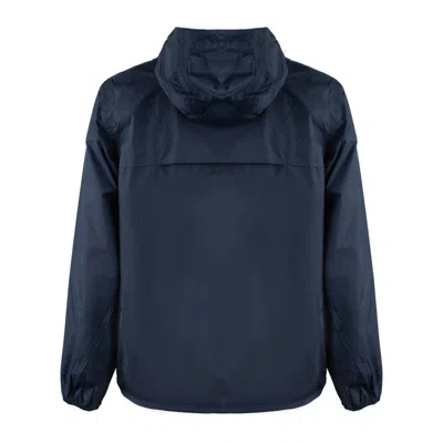K-way Le Vrai 3.0 Claude Warm Man Jacket Black Size Xxl Polyamide In Blue