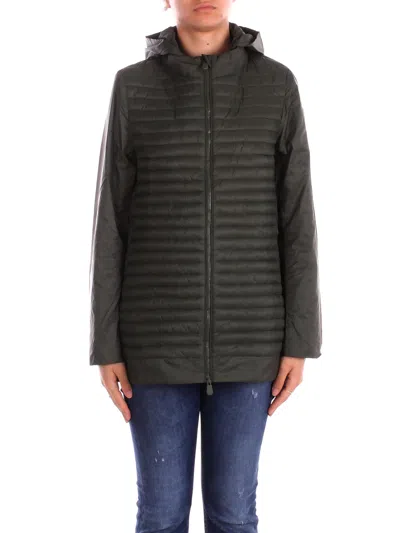 Save The Duck Coats In Thyme Green Verde