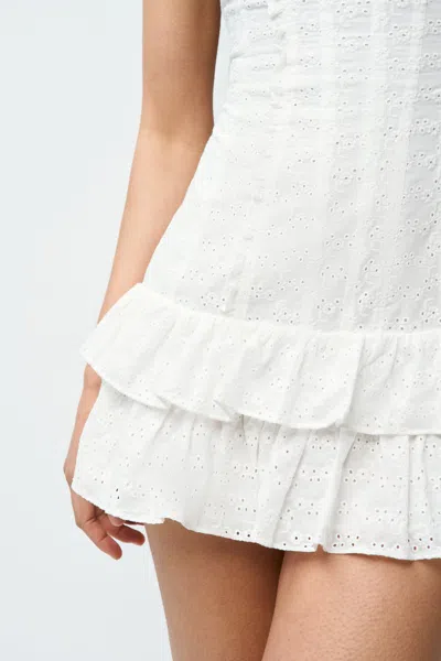 DANIELLE GUIZIO NY RAPHELLE EYELET DRESS 