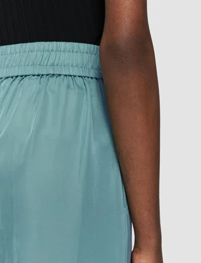 Joseph Alane Stretch-crepe Wide-leg Pants In Blue