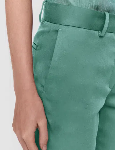 Joseph Bing Court Light Gabardine Stretch Trousers In Blue