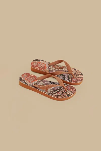 Farm Rio Active Brown Scarf Havaianas