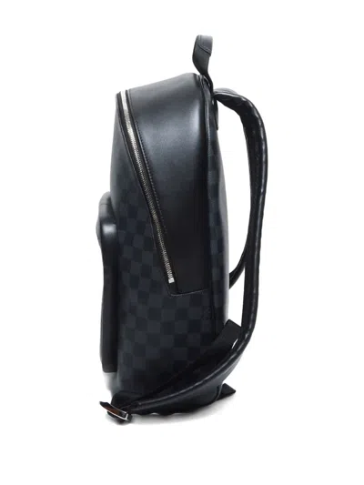 Pre-owned Louis Vuitton 2020-2024 Josh Backpack In Black