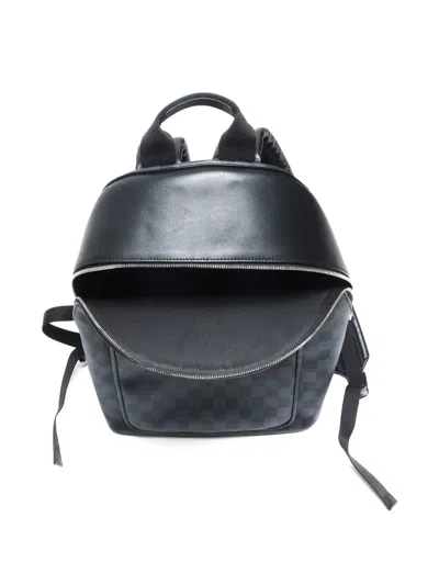 Pre-owned Louis Vuitton 2020-2024 Josh Backpack In Black