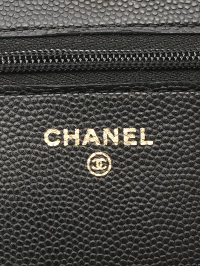 Pre-owned Chanel 2021 Matelassé Shoulder Bag In Black