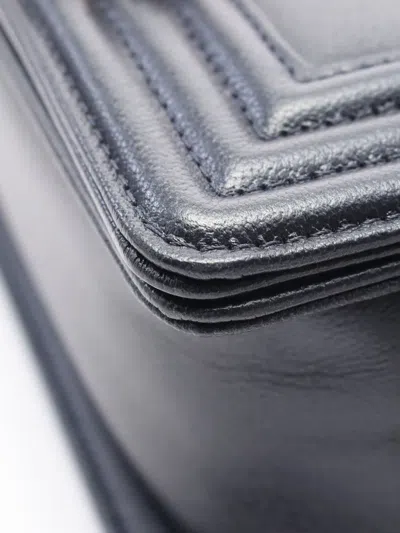 Pre-owned Chanel 2021 Boy  Shoulder Bag In Black