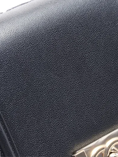 Pre-owned Chanel 2021 Boy  Shoulder Bag In Black