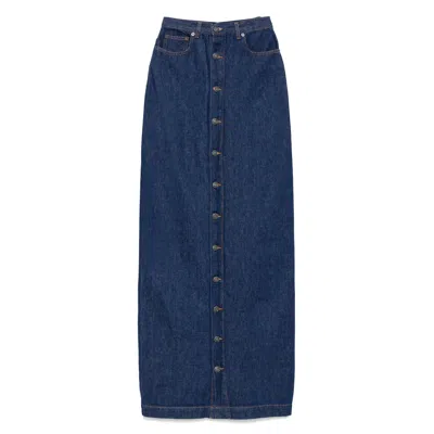 Fiorucci Denim Maxi Skirt