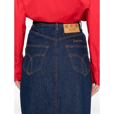 Fiorucci Denim Maxi Skirt