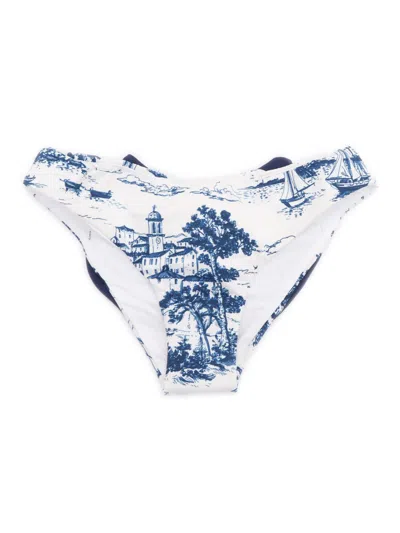 Mc2 Saint Barth Slip With Bow In Multicolor