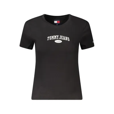 Tommy Hilfiger Cotton Tops & Women's T-shirt In Black
