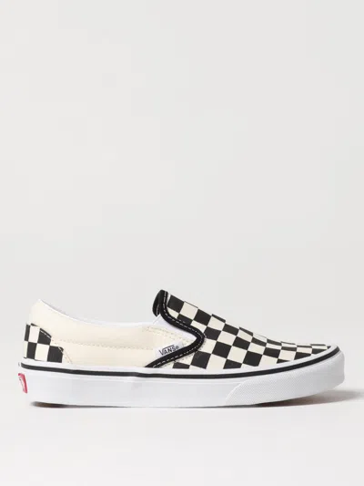 Vans Classic Slip On Sneakers Checkerboard Rhinestone Black In Multi