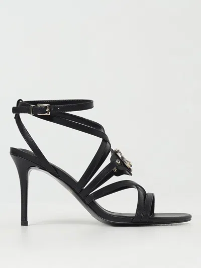 Just Cavalli Ivy Heeled Sandals In Black