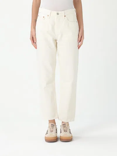 Levi's Low Pro Straight-leg Jean In Ivory White