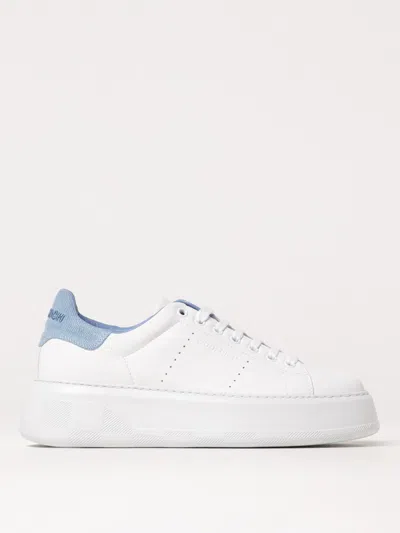Woolrich White Classic Court Sneakers In White