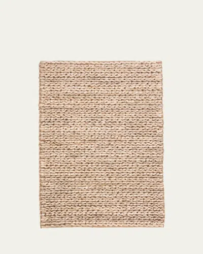 Annie Selke Jute Bleached Oak Handwoven Rug, 10' X 14' In Bleached Oak