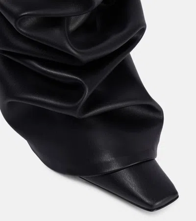 Attico ''robin Otk'' Thigh High Boots 95mm In Black