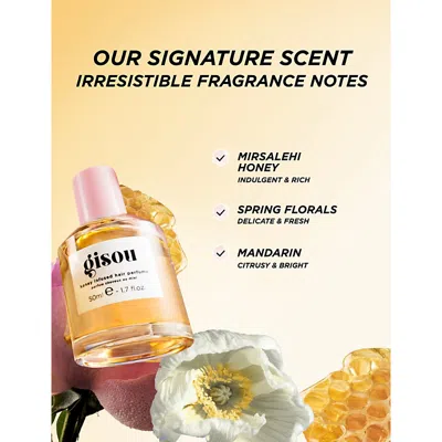 Gisou Mini Honey-infused Hair Perfume 15ml Wildflower Honey In Wildflower Honey