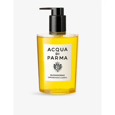 Acqua Di Parma Buongiorno Hand And Body Wash 300ml In Yellow