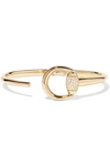 GUCCI 18-karat gold diamond bracelet