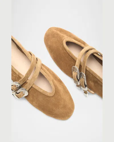 Le Monde Beryl Claudia Ballet Flat In Brown