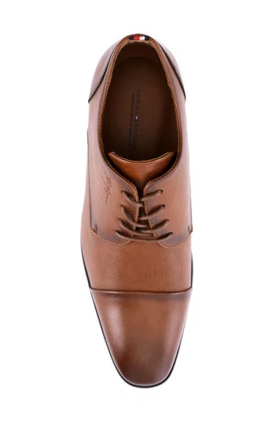 Tommy Hilfiger Sheldon Derby In Medium Brown