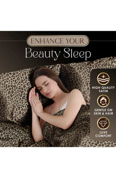 Martex Set Of 4 Elegance Leopard Pillowcases In Leopard