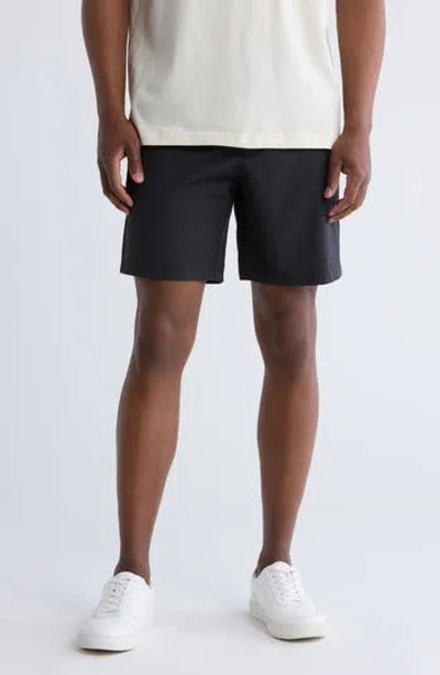 Callaway 9-inch Solid Flat Front Golf Shorts In Caviar