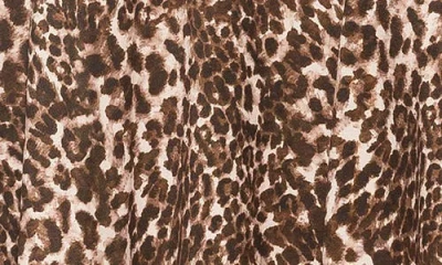 Alexia Admor Kennedy Ruched Slit Maxi Skirt In Leopard