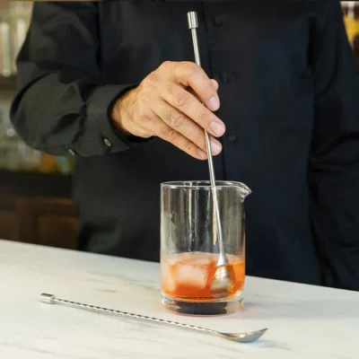 A Bar Above Stainless Steel Bar Spoons, Combo Set Of 2 In Stainless Steel