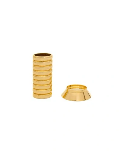 Fry Powers Gio Lighter Holder In Gold