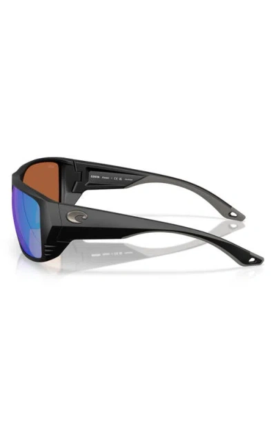 Costa Del Mar 64mm Polarized Rectangular Sunglasses In Multi