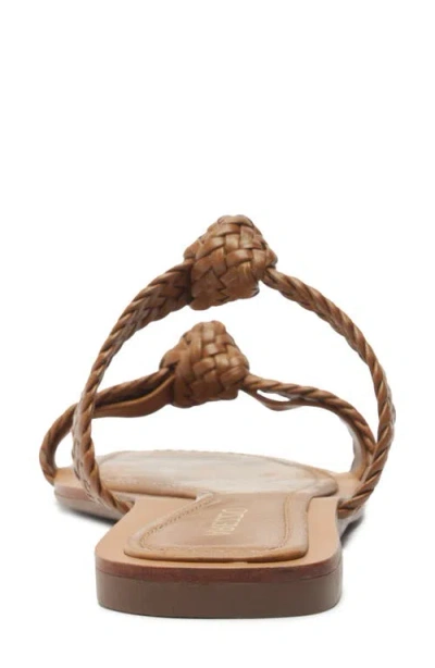 Arezzo Women's Remy Slip-on Flat Sandals In Rich Caramel