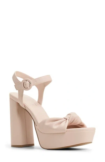 Call It Spring Sassari Platform Sandal In Light Pink