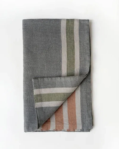 Mungo The Flax Towel In Graphite