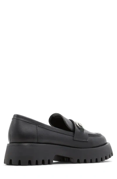 Call It Spring Clueless Platform Loafer In Black