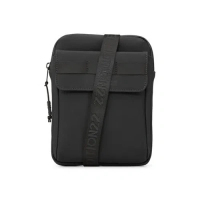 Edition22 Lockpoint Sling Bag In Black
