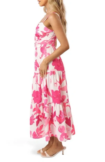 Petal And Pup Petal & Pup Monika Floral Fit & Flare Maxi Dress In Multi