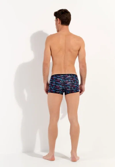 Hom Blackrock Trunks In Black Print