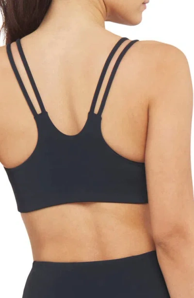 Spanx Be Zero Impact Bra In Very Black
