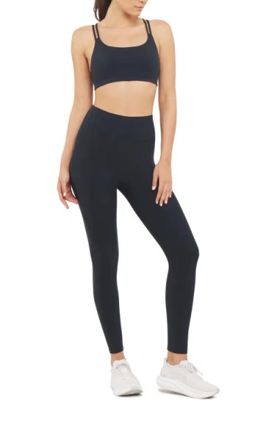 Spanx Be Zero Impact Bra In Very Black