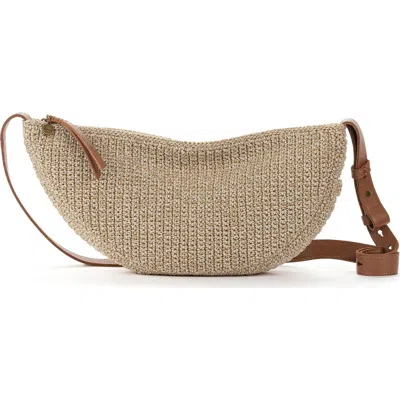 The Sak Tess Large Sling Bag In Bamboo Static