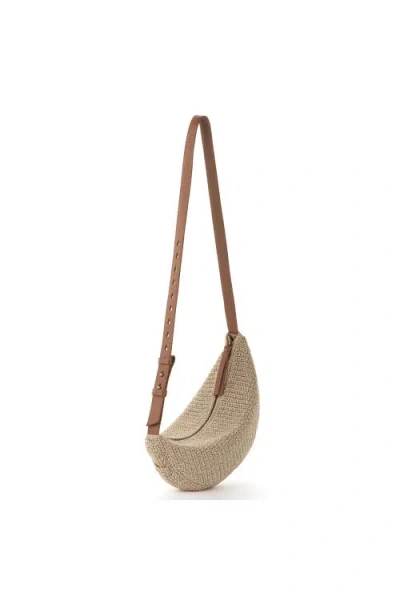 The Sak Tess Large Sling Bag In Bamboo Static