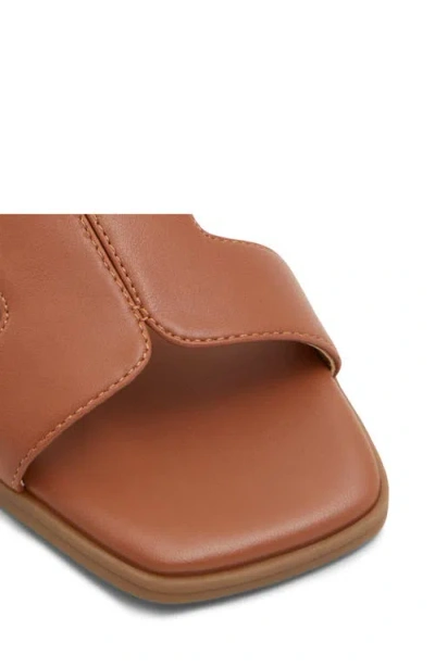 Call It Spring Haylee Slide Sandal In Cognac