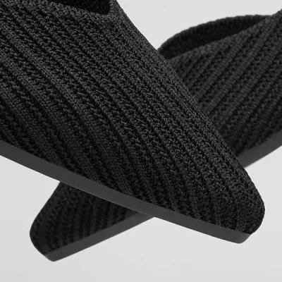 Vivaia Pointed-toe Flats In Black