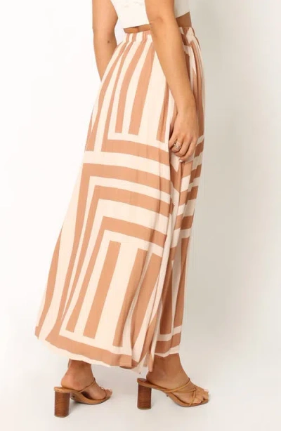 Petal And Pup Petal & Pup Elke Pleated Maxi Skirt In Multi